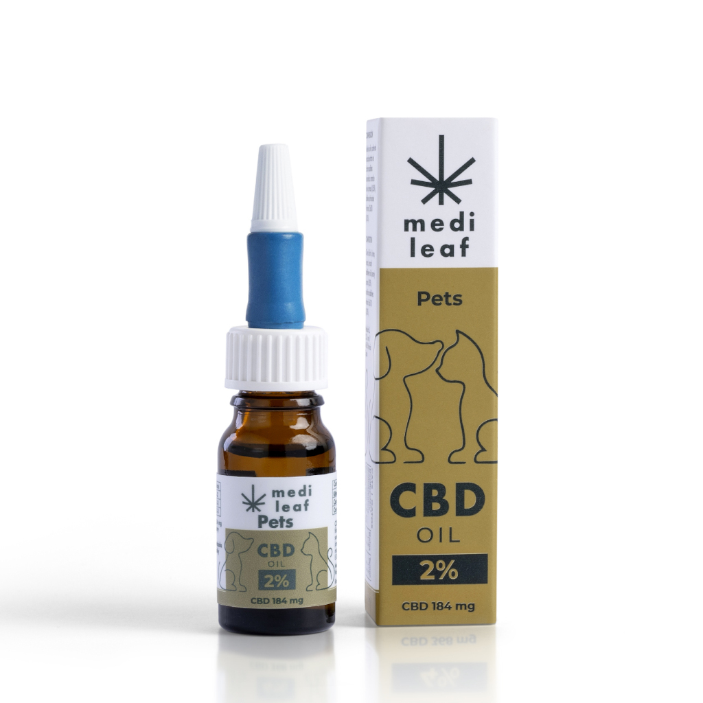 MediLeaf Aceite CBD mascotas 2% 10ml - Imagen 2