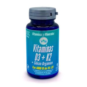 VIT. D3 + K2 + SILICIO ORGÁNICO 90 CAPS VyM