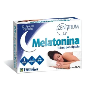 Melatonina 1mg 60 Cápsulas – Concilia el Sueño