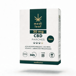 Parches CBD 60mg Extra Fuerza Medileaf – Hasta 24 horas de alivio continuo